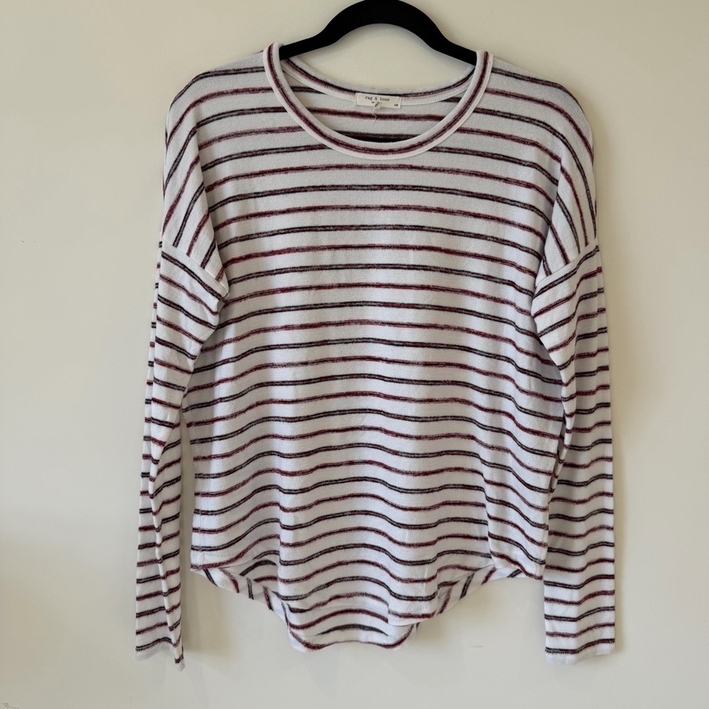 Rag & Bone Crewneck Striped Sweater Long sleeve Top Size S